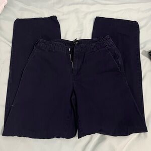 Forever 21 Navy Straight Leg